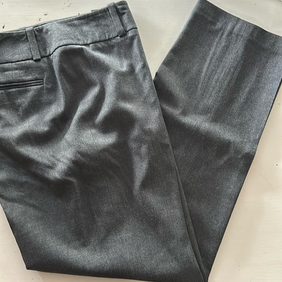 Talbots Pants - Talbots 99% wool gray stretch pants trousers, fully lined, wide belt loops 10